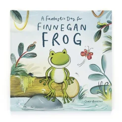 A Fantastic Day for Finnegan Frog Book*Jellycat New