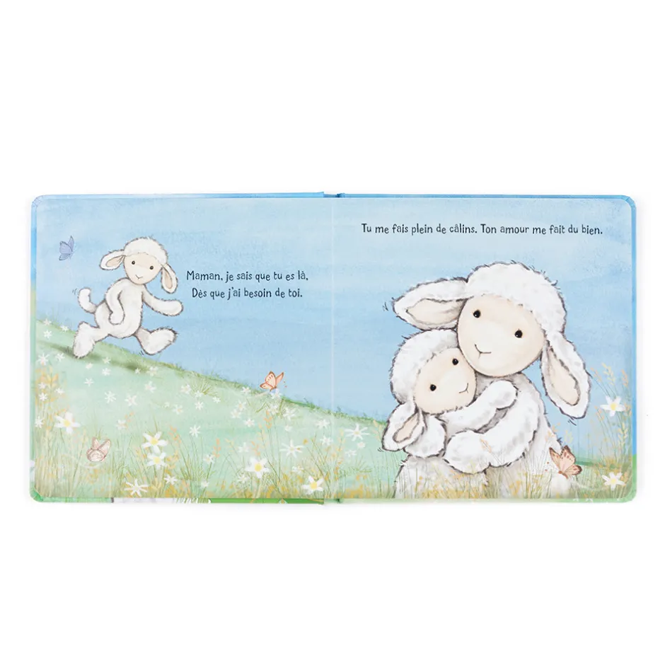 Agneau Timide Et Sa Maman Livre*Jellycat Hot