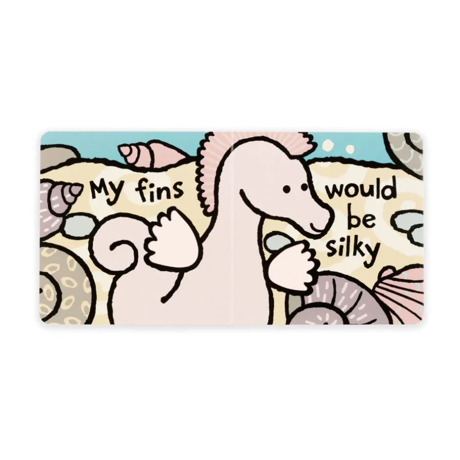 If I Were A Seahorse Book and Sienna Seahorse Medium*Jellycat New