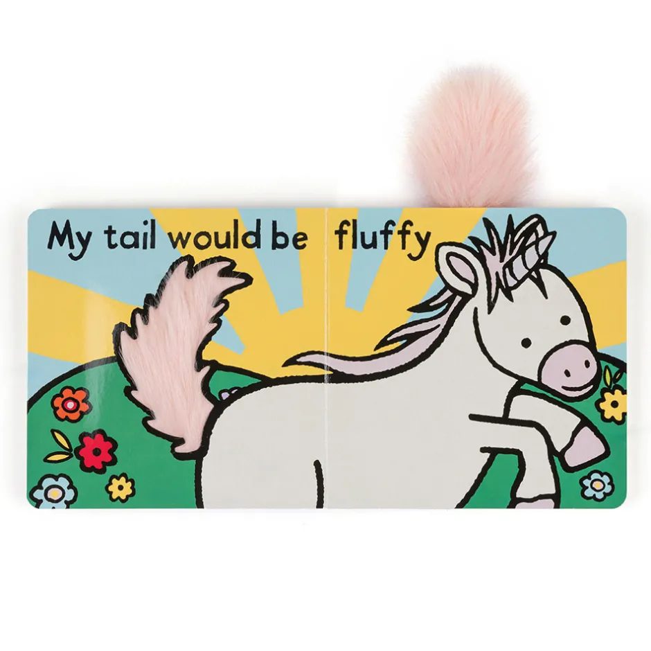 If I Were a Unicorn Board Book and Bashful Unicorn Medium*Jellycat Hot