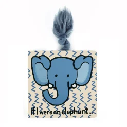 If I Were An Elephant Board Book and Fuddlewuddle Elephant Medium*Jellycat Sale