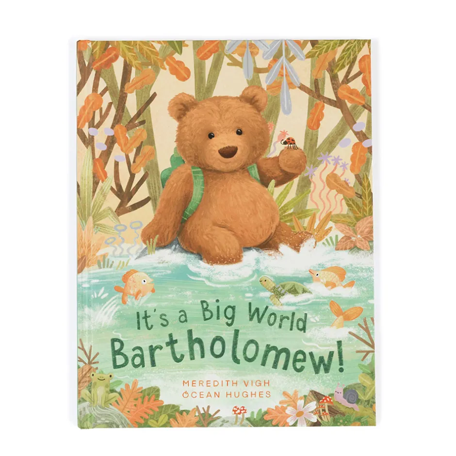 It's a Big World Bartholomew Book*Jellycat Outlet