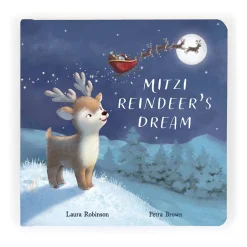 Mitzi Reindeer's Dream Book and Mitzi Reindeer Medium*Jellycat