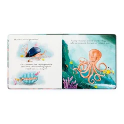 Odell, La Petite Pieuvre Courageuse Livre*Jellycat