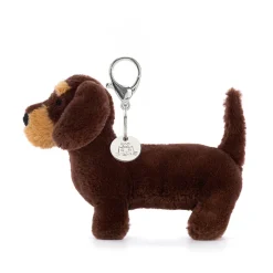 Otto Sausage Dog Bag Charm*Jellycat Best