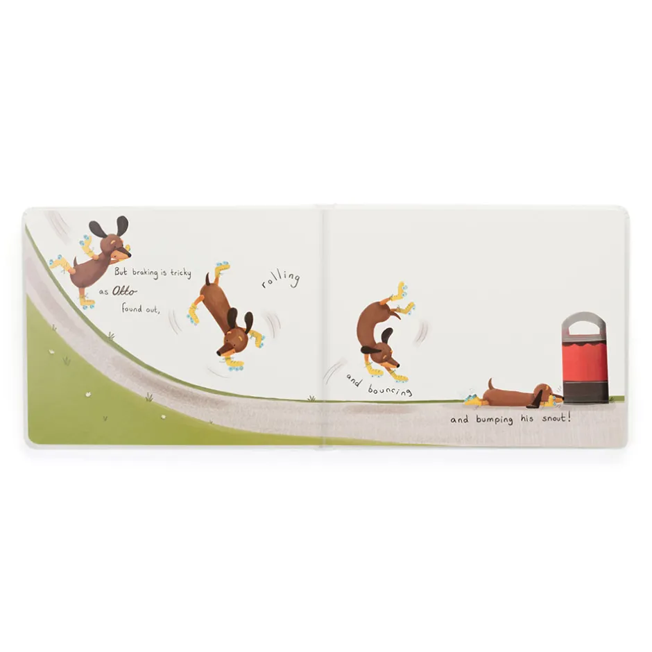Otto the Loyal Long Dog Book and Otto Sausage Dog Medium*Jellycat New