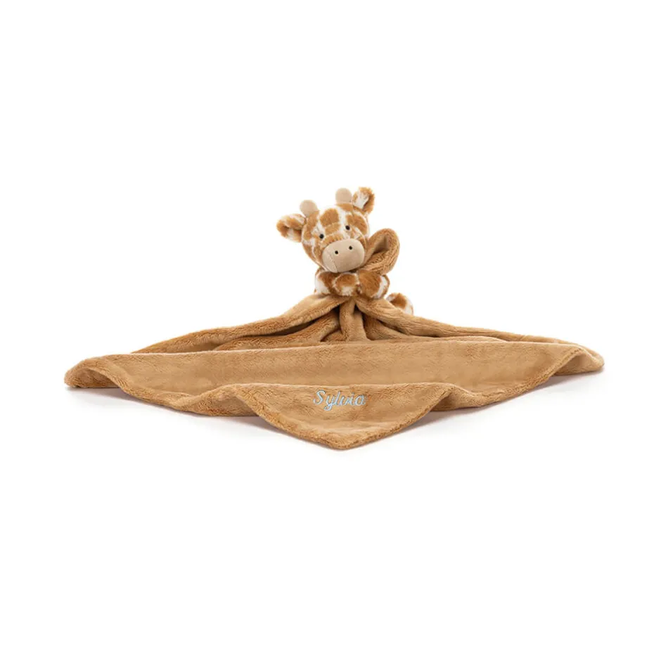 Personalised Bashful Giraffe Soother*Jellycat Discount