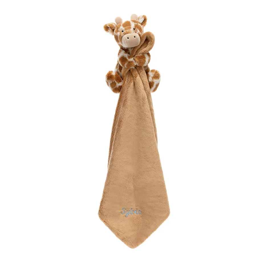 Personalised Bashful Giraffe Soother*Jellycat Discount