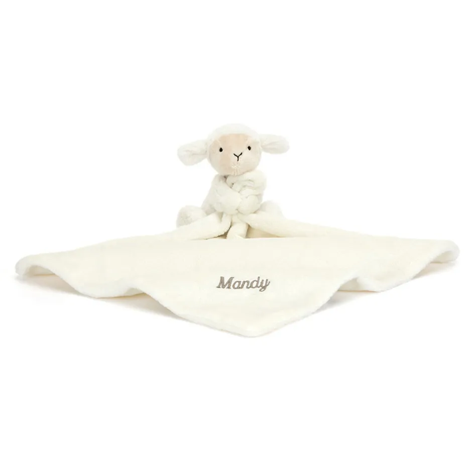 Personalised Bashful Lamb Soother*Jellycat New