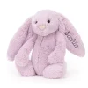Personalised Bashful Lilac Bunny Medium*Jellycat Hot