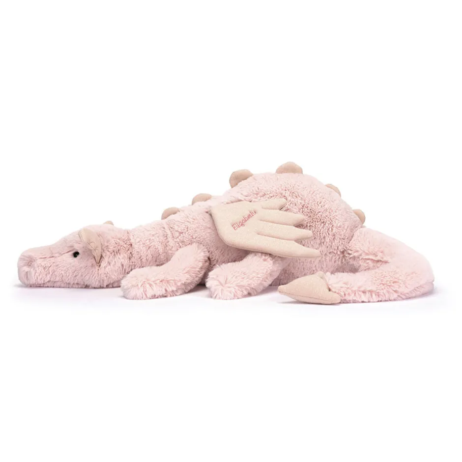 Personalised Rose Dragon Huge*Jellycat